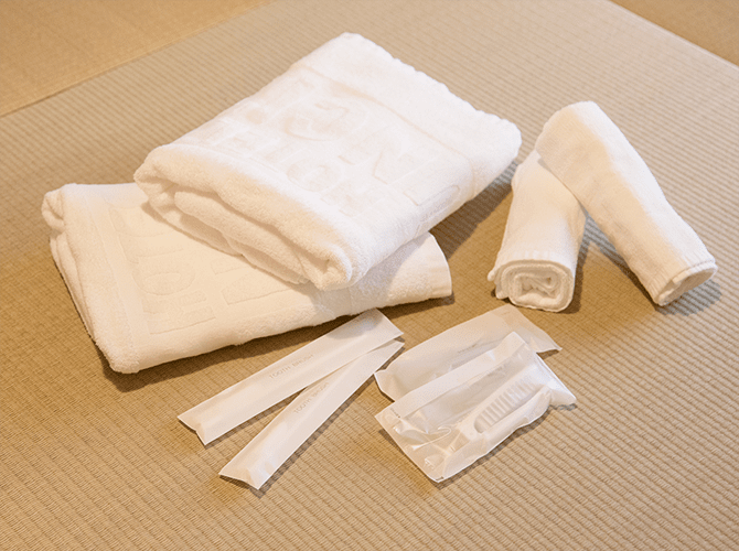 写真　タオル・アメニティ類