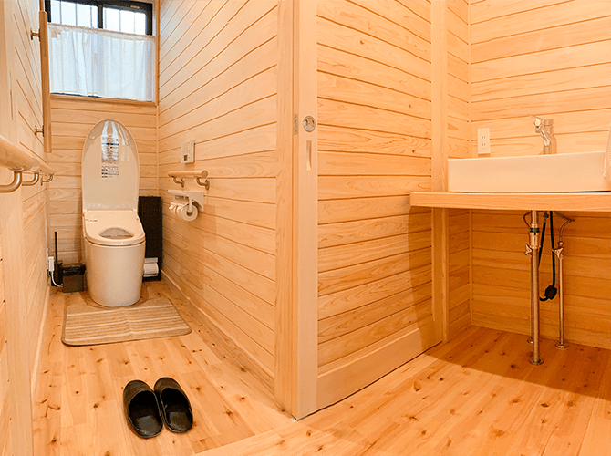 写真　お手洗い