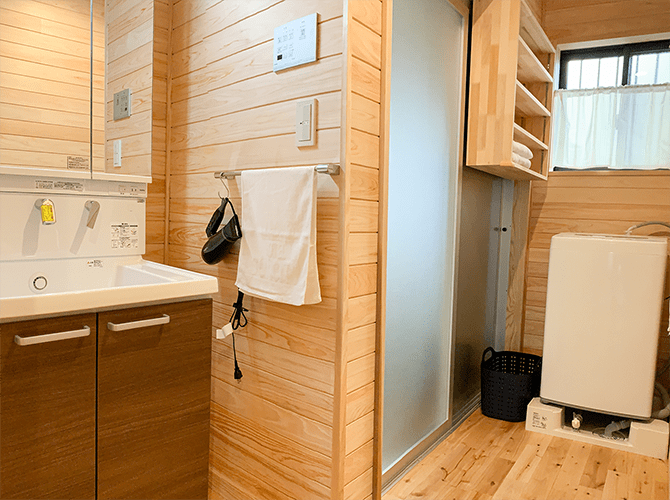 写真　洗面所・洗濯機