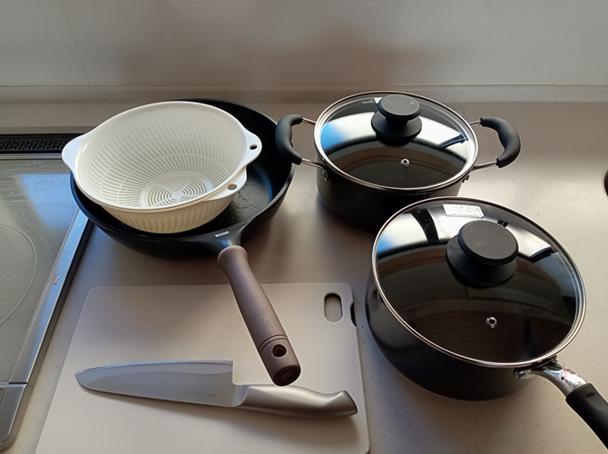 写真　キッチン備品・調理器具