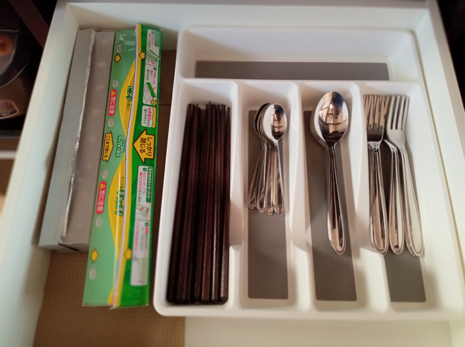 写真　キッチン備品・カトラリー